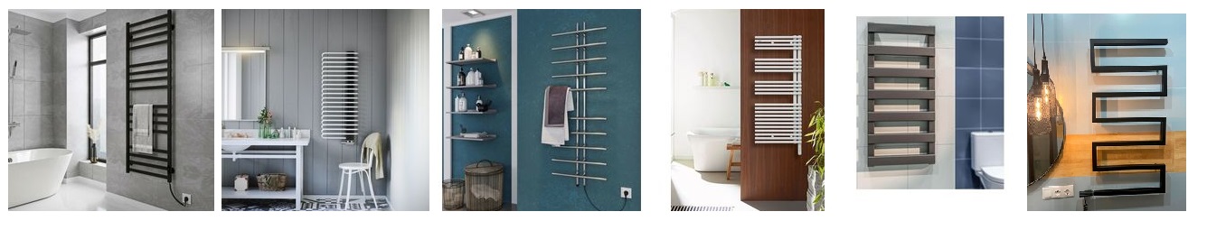 Різні по формі рушникосушки