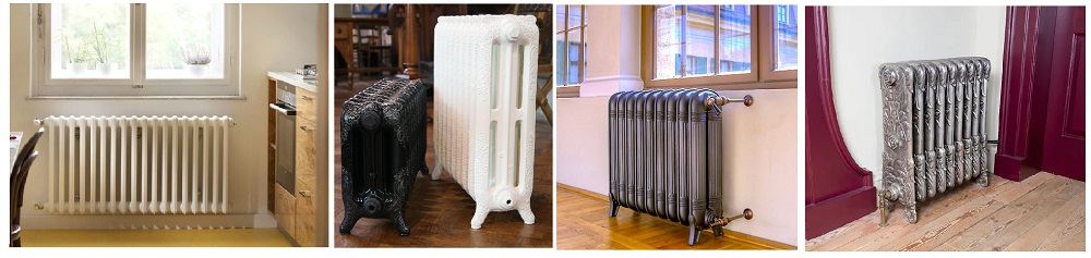 Види чавунних батарей