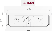 Чертеж конвектора Carrera S2/C2