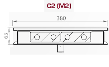 Чертеж конвектора Carrera M2 