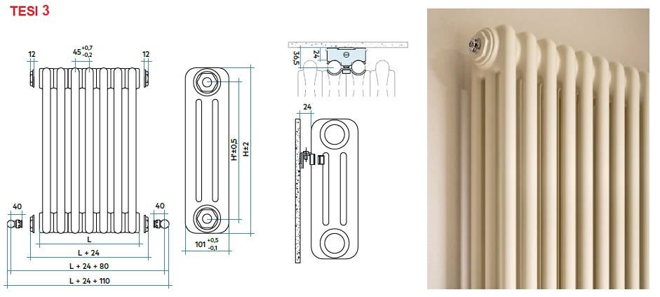 Irsap Tesi 3 подробно, схема, фото