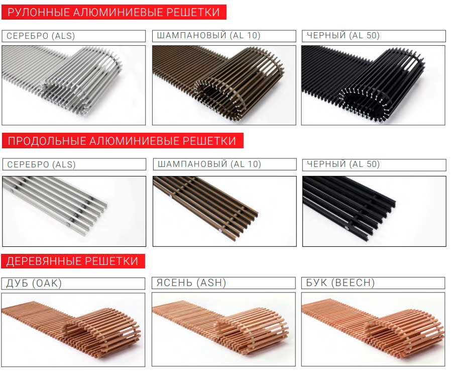 Цвета решеток Конвека