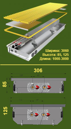 Конвектор КПЕ 306