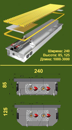 Конвектор КПЕ 240