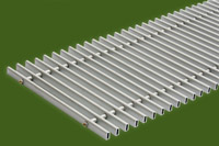 Алюминиевая решетка (Сатин) ТМ Конвектор 