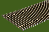 Алюминиевая решетка (Бронза) ТМ Конвектор 