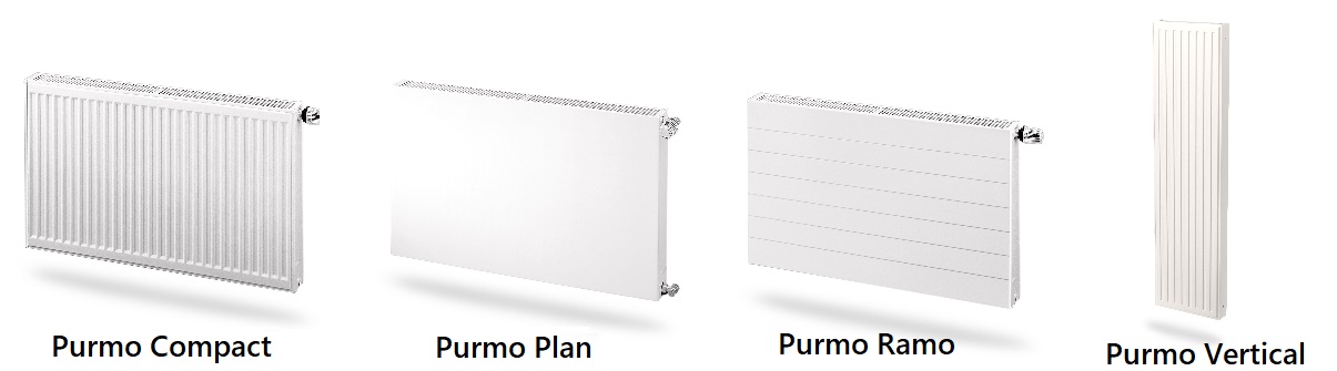 Модельный ряд радиаторов Пурмо