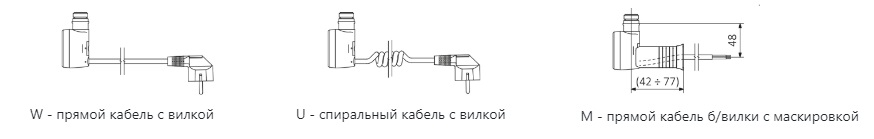 варианты подключения термостата Terma Moa