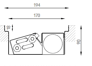 Verano VKN1 (Ширина 200 мм. Глубина 90 мм)