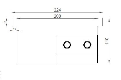 Verano VK15 (Ширина 230 мм. Глубина 110 мм)