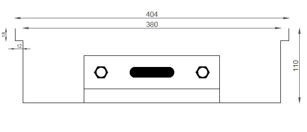 Verano VK15 (Ширина 440 мм. Глубина 110 мм)