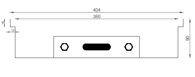 Verano VK15 (Ширина 440 мм. Глубина 90 мм)