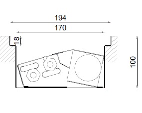 Verano VKN Silent (Ширина 280. Глубина 100)