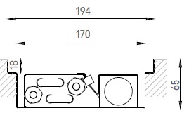 Verano VKN1 (Ширина 200 мм. Глубина 65 мм)