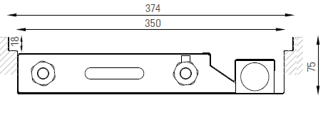 Verano VKN5 (Ширина 380. Глубина 75)