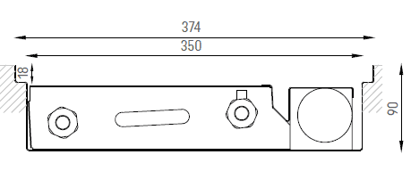Verano VKN5 (Ширина 380. Глубина 90)