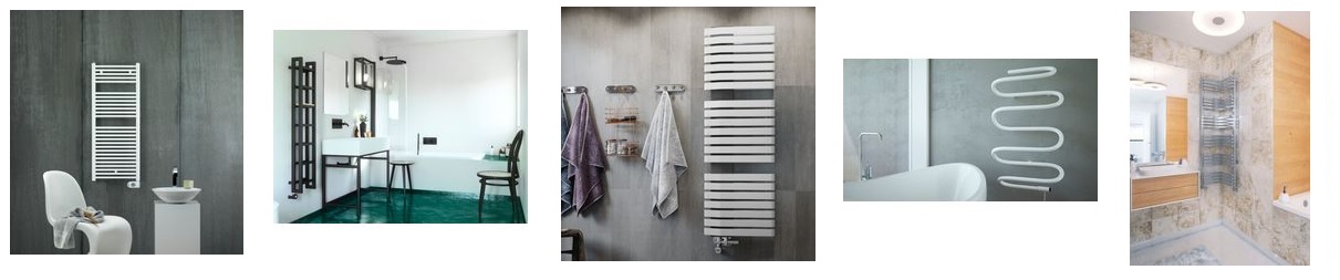 Електричні рушникосушки (чорні, білі)