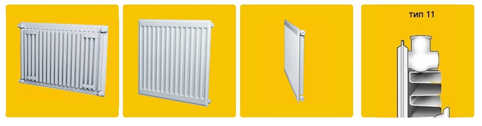 стальной радиатор 11 тип