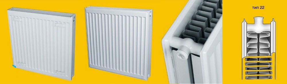 стальной радиатор 22 тип