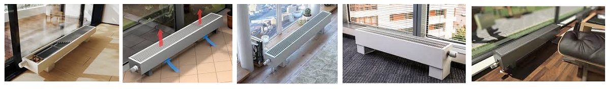 Види підлогових конвекторів