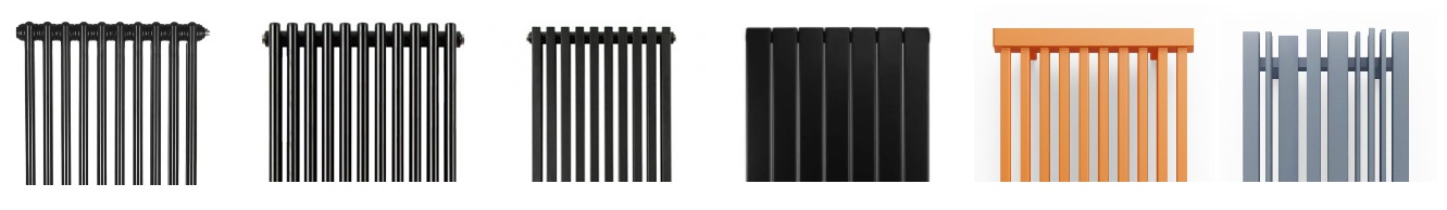 Разновидности трубчатых радиаторов