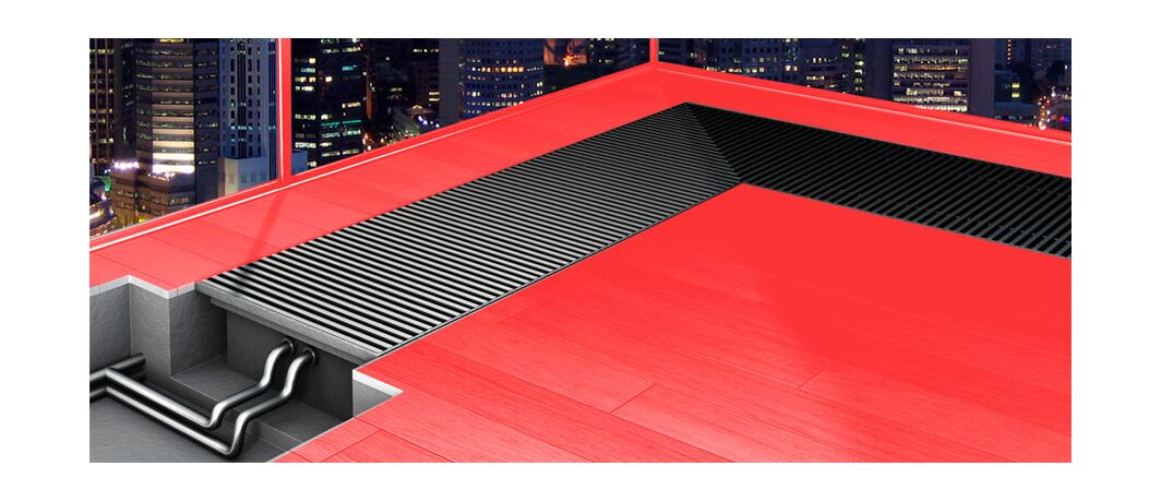 Угловые внутрипольные конвекторы