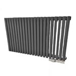 Радіатор Quantum BQ 2  500*1205 (Чорний Ral9005M підк. 88)