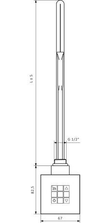 Тен Terma KTX-2 размер