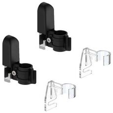 Универсальный комплект креплений GBT для трубчатых радиаторов  (Черный) 60201002