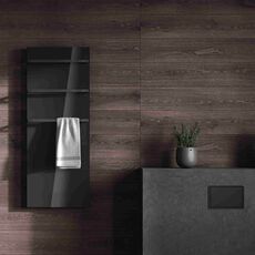 Скляна рушникосушка Hybro ONYX S 3M (BS)