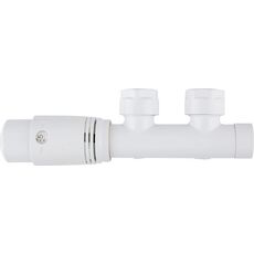 Invena CZ-89-015 Duo-Plex комплект для подключения радиатора, БелыйInvena CZ-89-015 Duo-Plex комплект для подключения радиатора, Белый