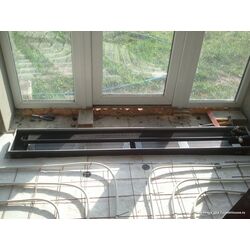 Монтаж внутрипольного конвектораМонтаж внутрипольного конвектора