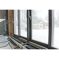 Монтаж внутрипольного конвектора