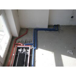 Монтаж внутрипольного конвектора