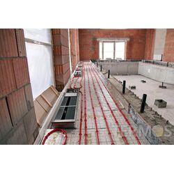 Монтаж внутрипольного конвектора