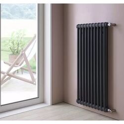 трубчатый радиатор 800 мм. Черный