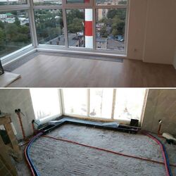 Угловые внутрипольные конвекторы