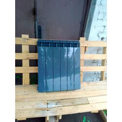 Покраска алюминиевых радиаторов