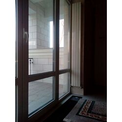 Внутрипольный конвектор + вертикальный радиатор