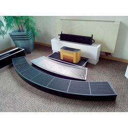 Радиусные внутрипольные конвекторы