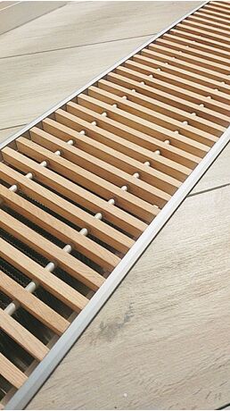 U-con решітка дерево з рамкою