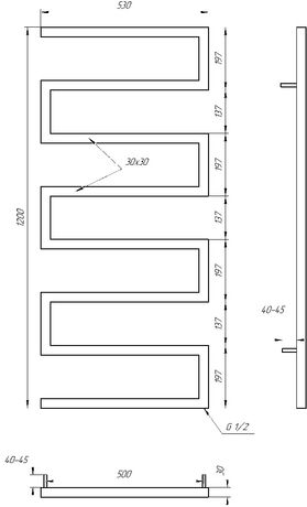 Genesis Aqua Snake 1200