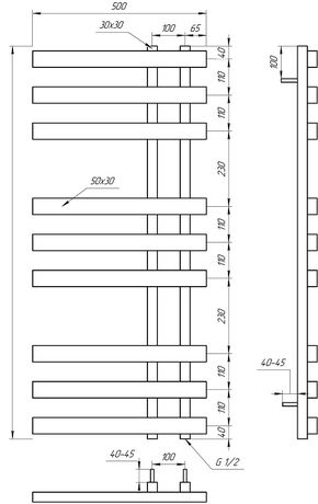 Genesis Aqua Magnum, чертеж 1200