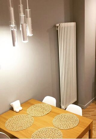 Вертикальный 3-хтрубный радиатор Purmo Delta Laserline