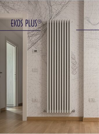 Вертикальний алюмінієвий радіатор Global Ekos 2000