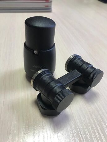 Комплект Vario Term, PREMIUM EXCLUSIVE тип V, кутовий Matte black