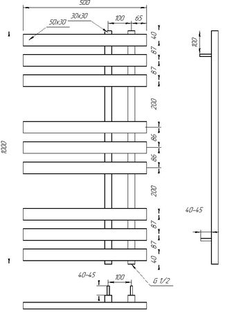 Genesis Aqua Magnum, чертеж 1000