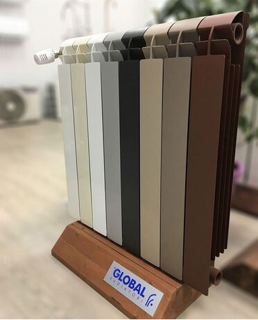 Покраска секционных радиаторов