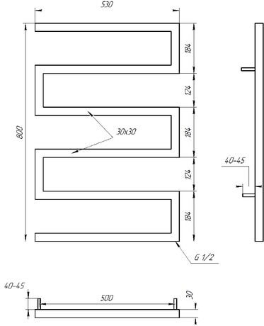 Genesis Aqua Snake 800