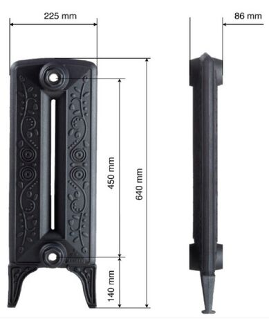 Radimax Bohemia R размеры